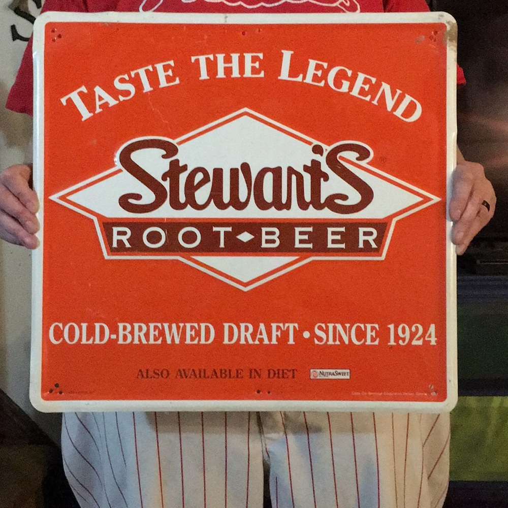 Metal sign